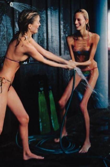 15P very skinny girls showing off their goodies