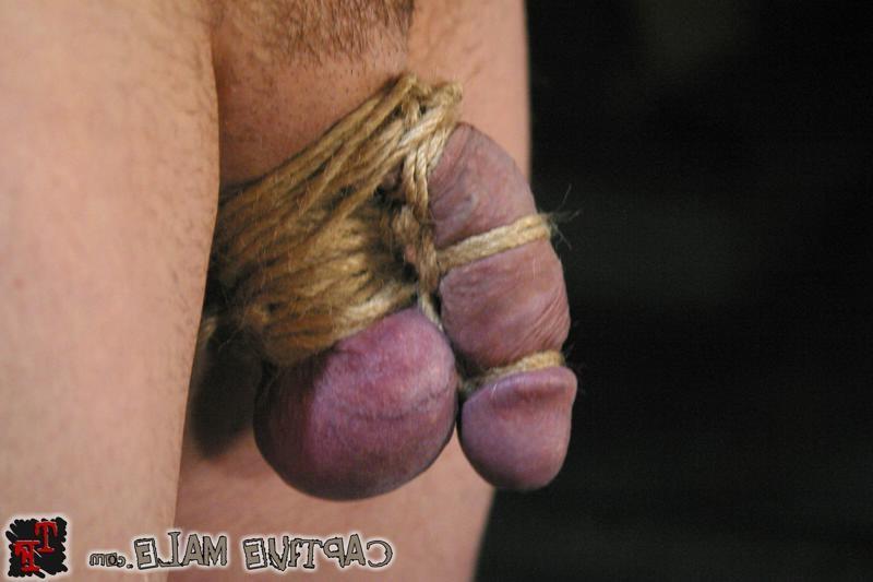 16P Femdom torturing male slave with a strapon