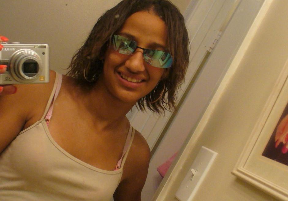 15P Naughty and hot selfpics taken by an amateur ebony chick