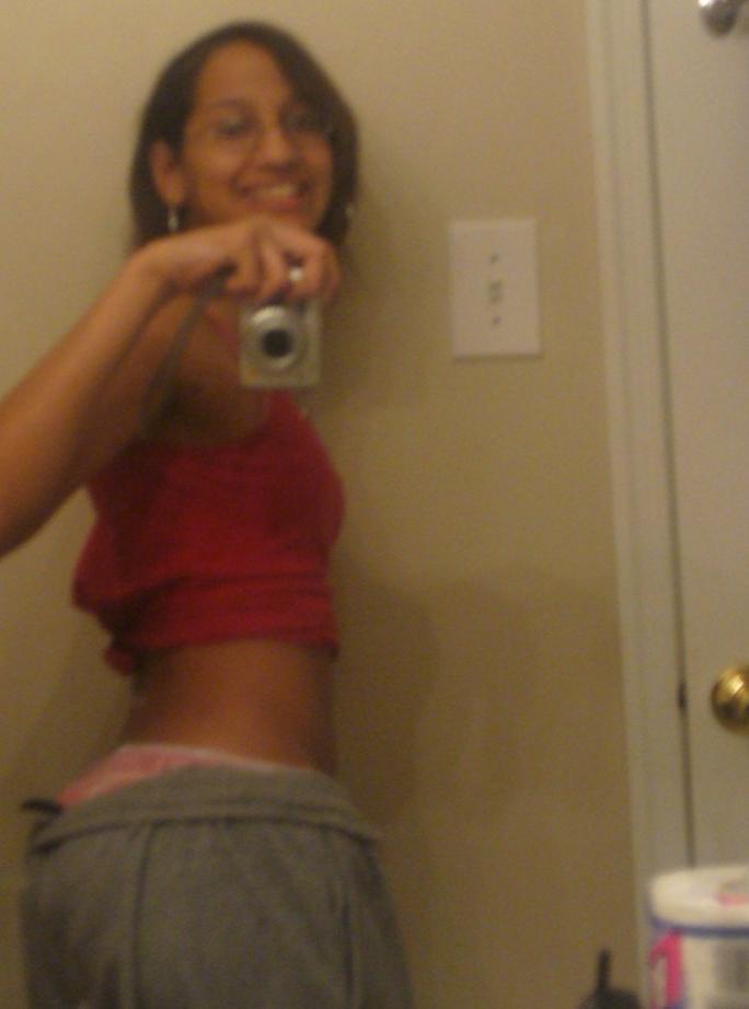 15P Naughty and hot selfpics taken by an amateur ebony chick