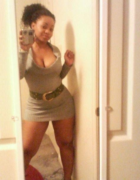 15P Naughty and hot selfpics taken by an amateur ebony chick