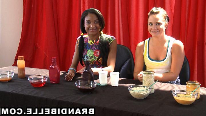 16P Brandi and ebony friend sucking and fucking