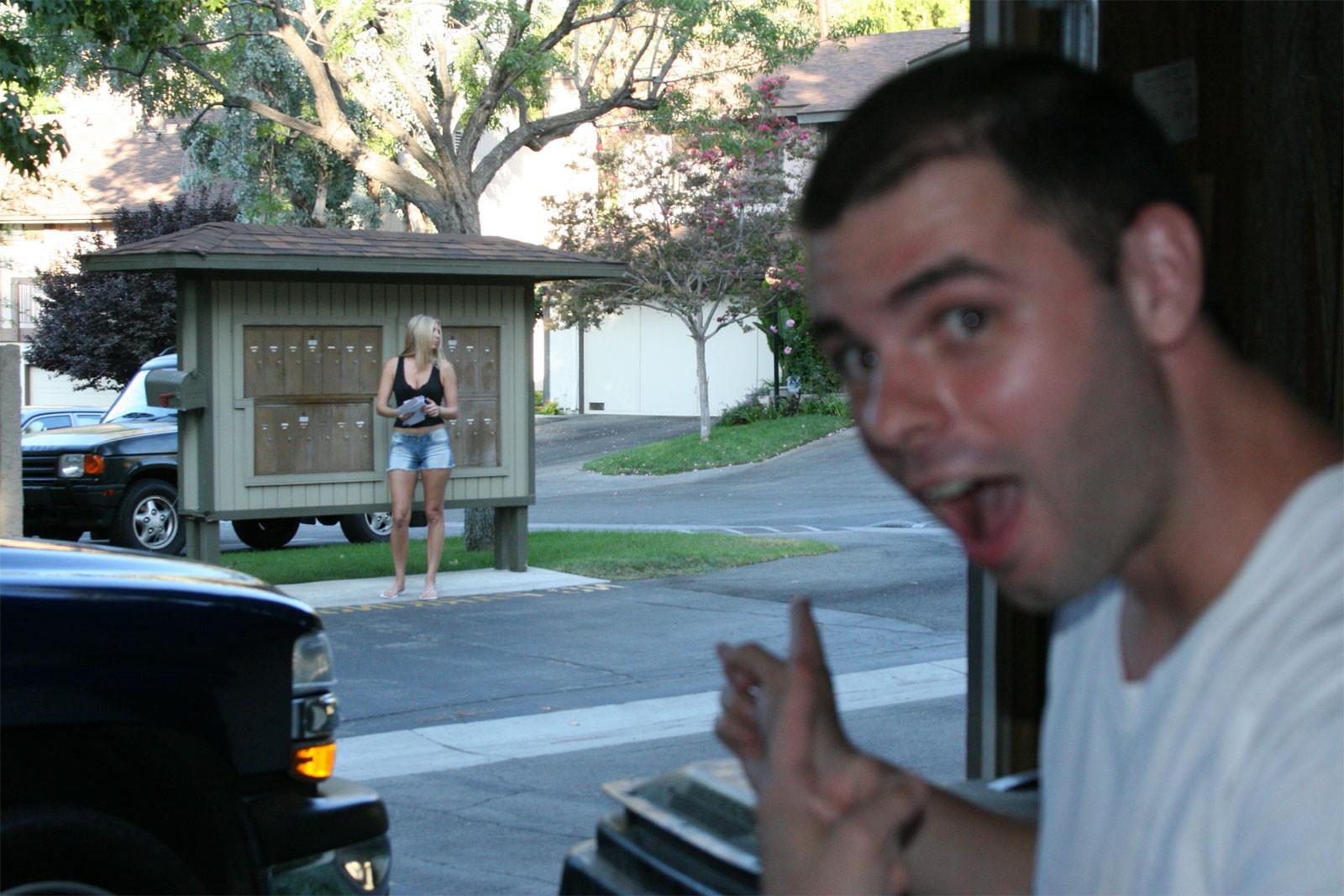 18P Milf neighbor tricked into sucking huge cock