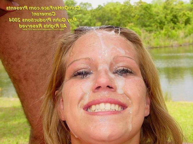 16P Outdoor blonde babe gangbang and cumshot