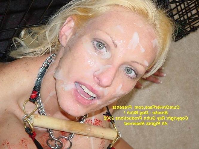 16P Blonde Girl Gangbang And Messy Facial