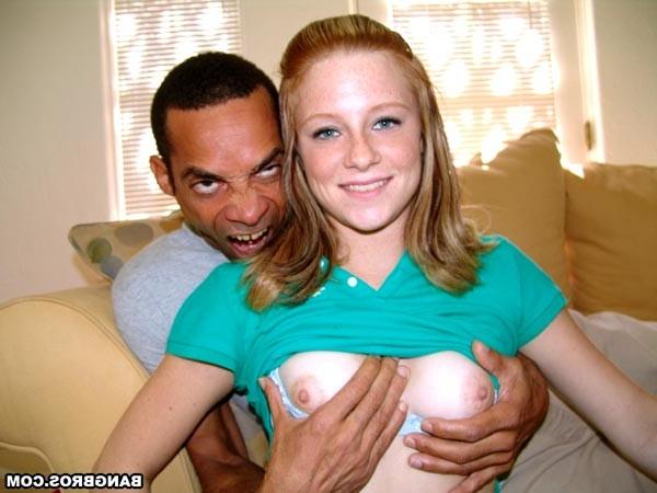 16P Red head gets impressed by humongous cock