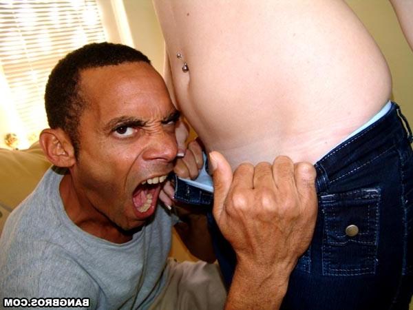 16P Red head gets impressed by humongous cock