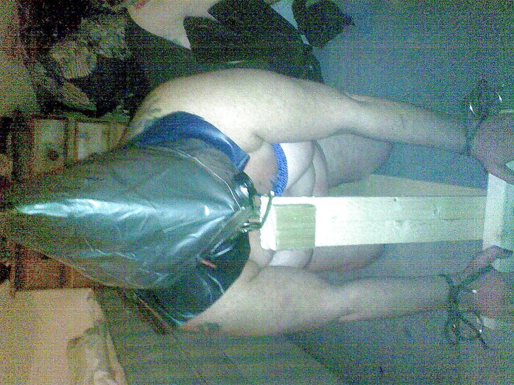 8P My slave on the new toys 