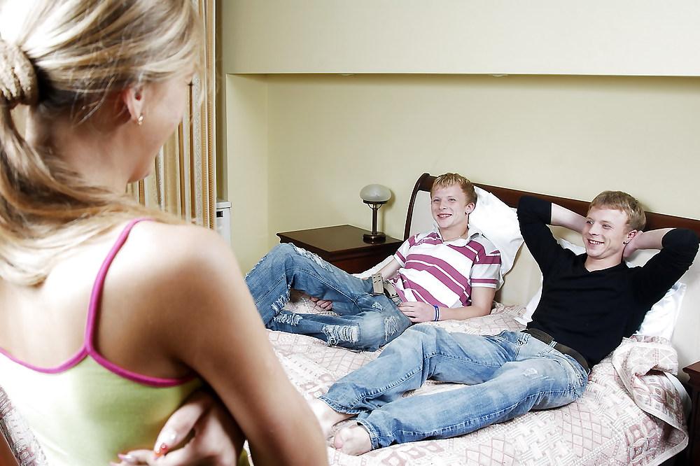20P Teens Gloria's boyfriend and his friend