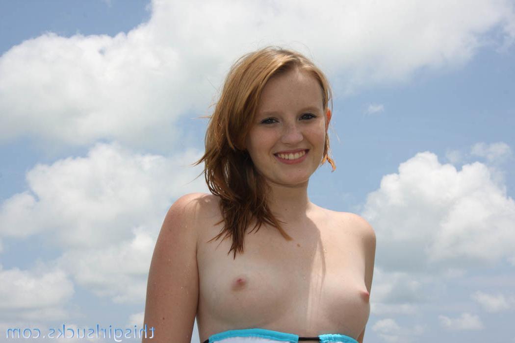 10P Cute teen babe sucks a huge cock and gets facialized
