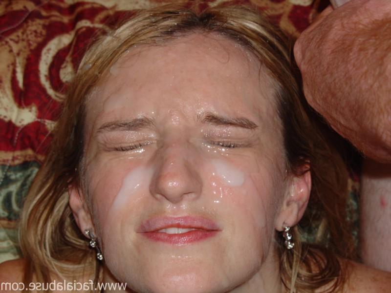 20P Dirty Skank Gets Facefucked And Cummed On