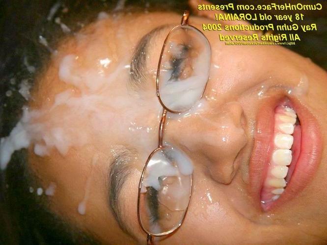 16P Gangbang and messy cumshot on glasses