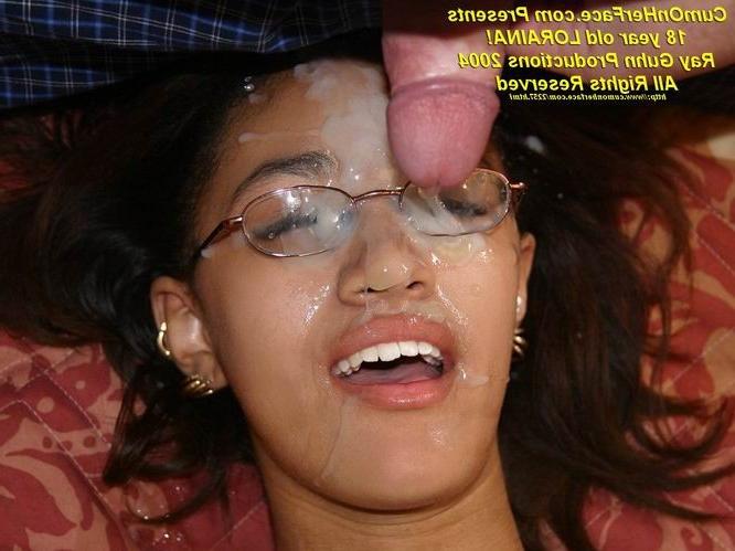16P Gangbang and messy cumshot on glasses