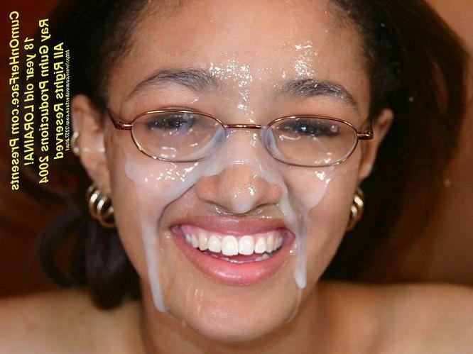 16P Gangbang and messy cumshot on glasses