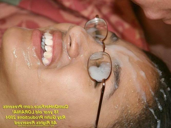 16P Gangbang and messy cumshot on glasses