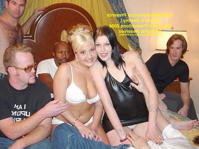 16P Gangbang and messy facial