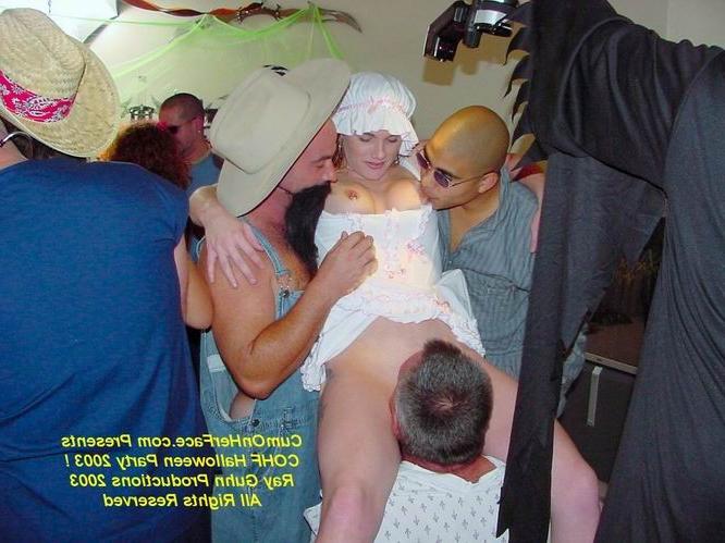 16P Gangbang and messy cumshot