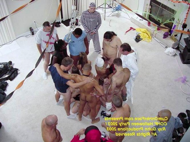 16P Gangbang and messy cumshot
