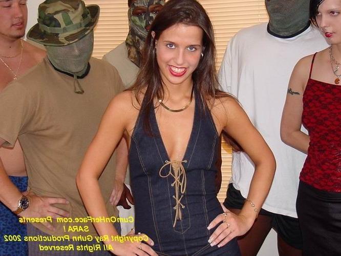 15P Gangbang and messy facial