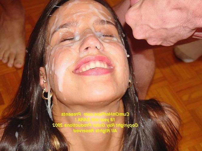 15P Gangbang and messy facial