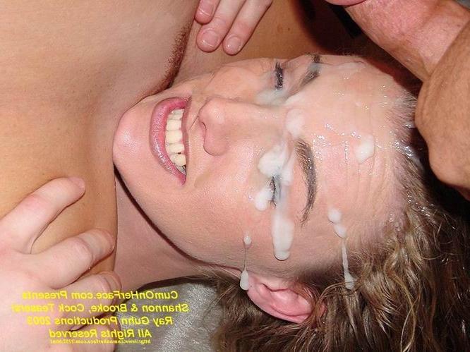 16P Gangbang and messy facial