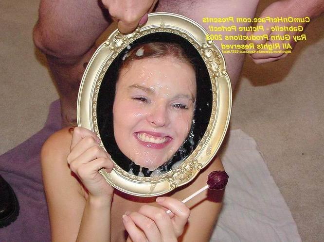 16P Cute teen gangbang messy facial