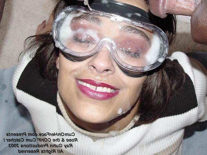 16P Gangbang and messy facial in the eyes