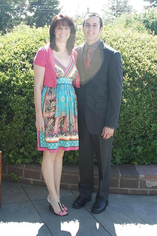 25P Real mom son's friend couple