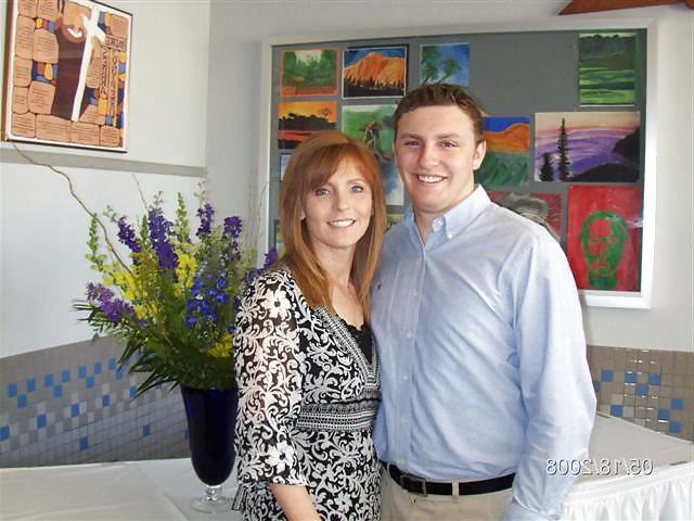 25P Real mom son's friend couple