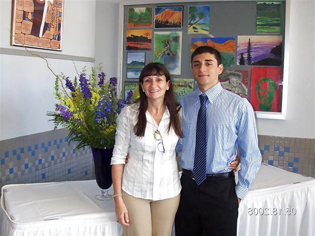 25P Real mom son's friend couple