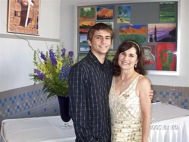25P Real mom son's friend couple