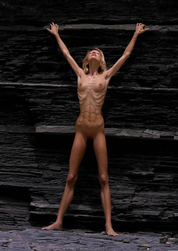 15P Slim and thin anorexic beauties