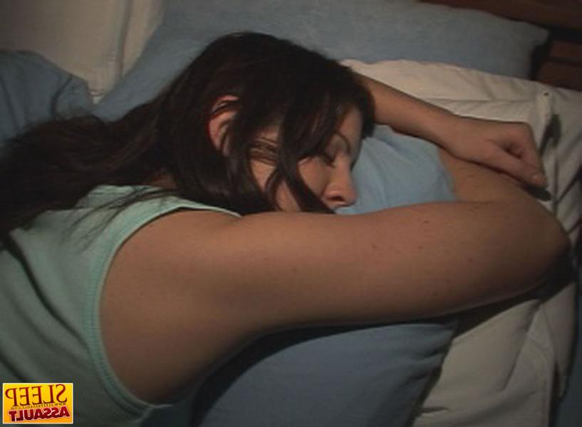 16P Sleeping babe getting fingered and fucked