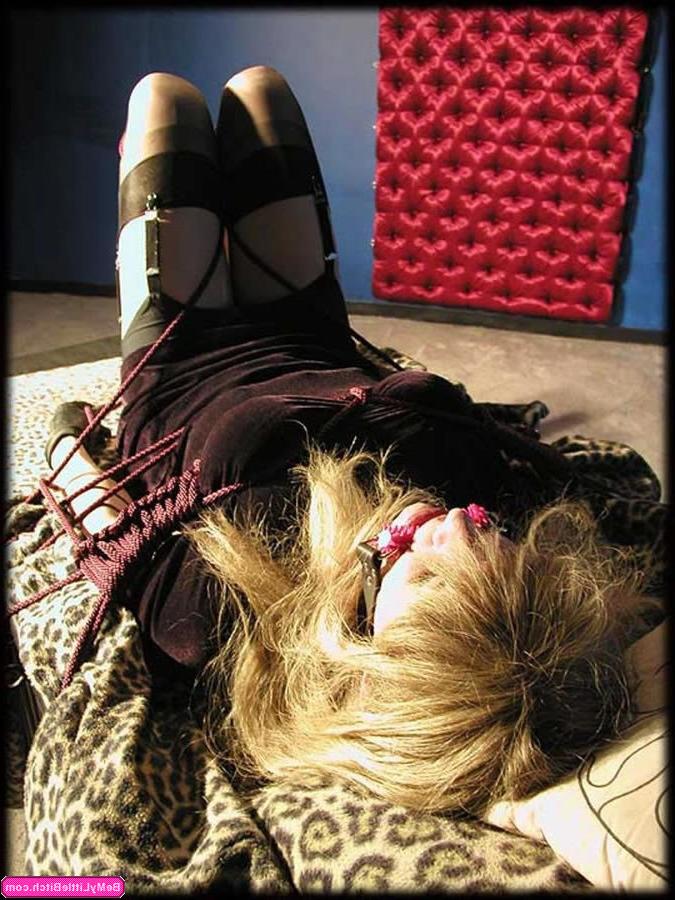 16P Sissy Boy gets Dressed up and Tied Up