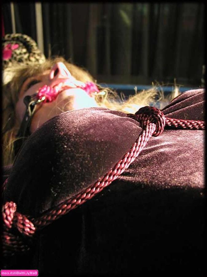 16P Sissy Boy gets Dressed up and Tied Up