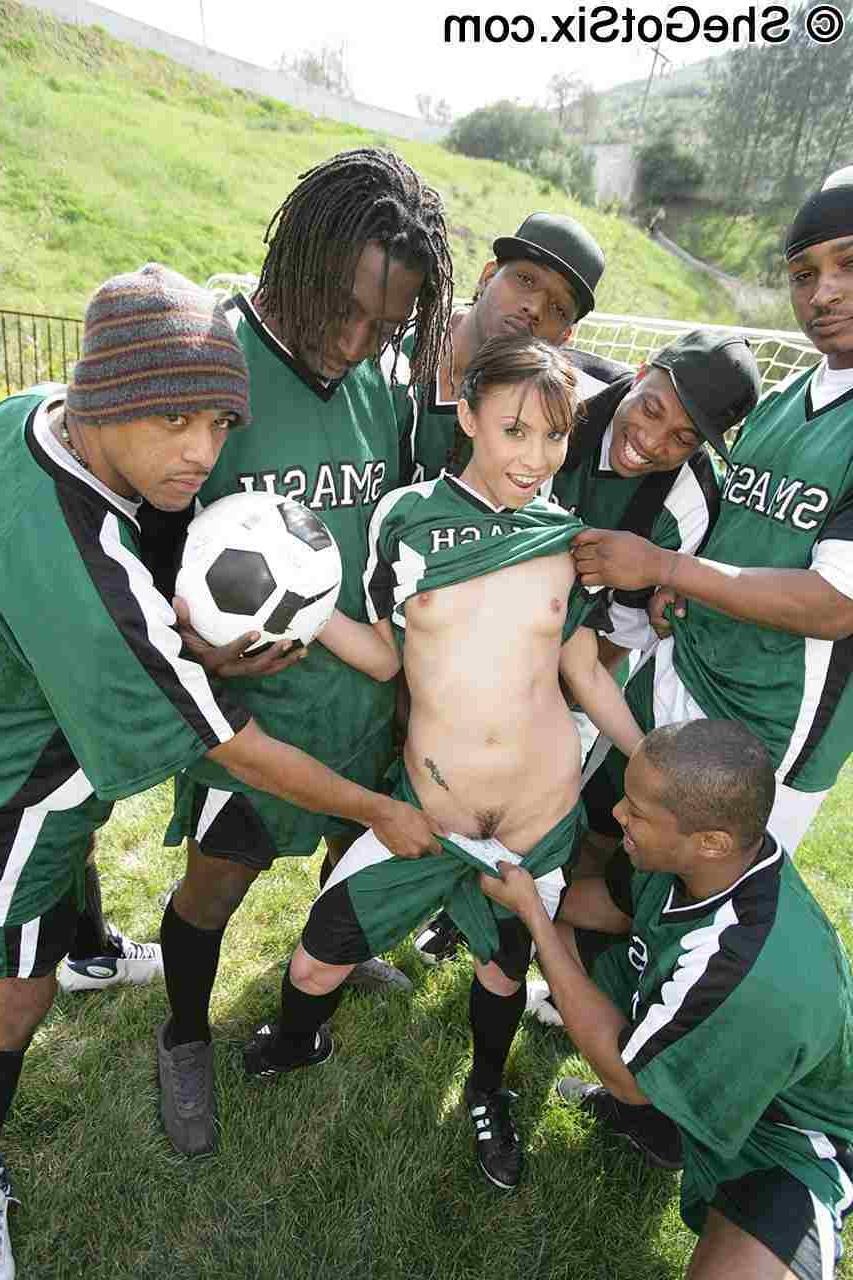 20P Teen takes on six cocks