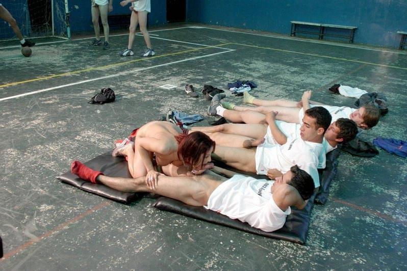 16P Slut babe hardcore gangbang fuck &amp;amp; cumshot