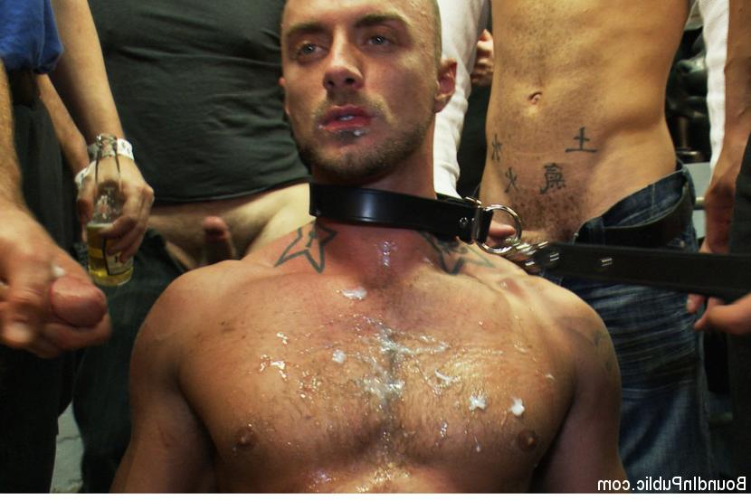 15P Jessie Colter gets gang banged at Mr S Leather store.