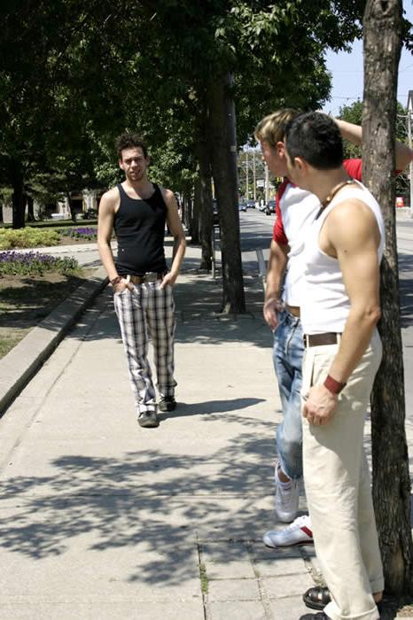 16P Three studs with huge cock fucking