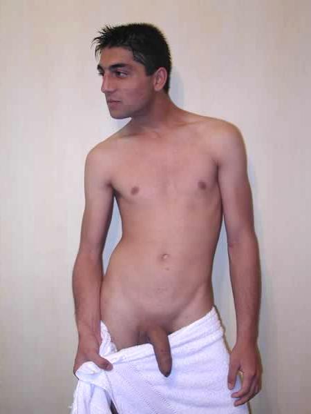 13P Young amateur showing huge cock