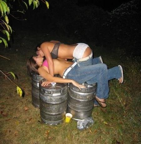16P Drunk partygirls sucking and fucking at a wild sex orgy