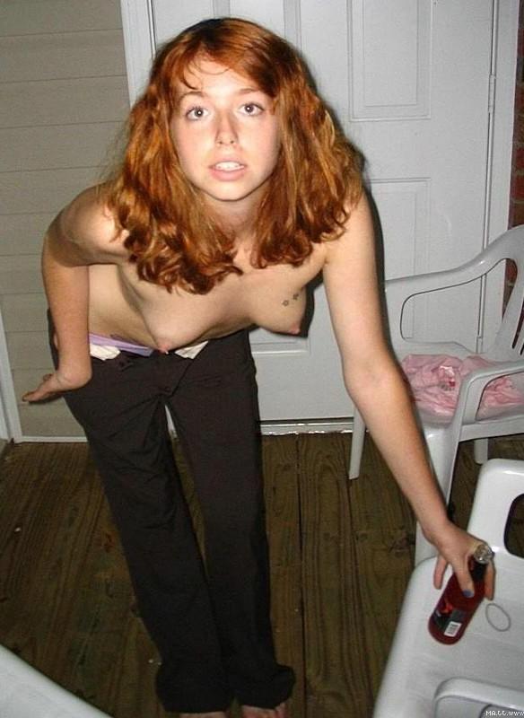 15P A blonde and a redhead suck a lucky guy's cock