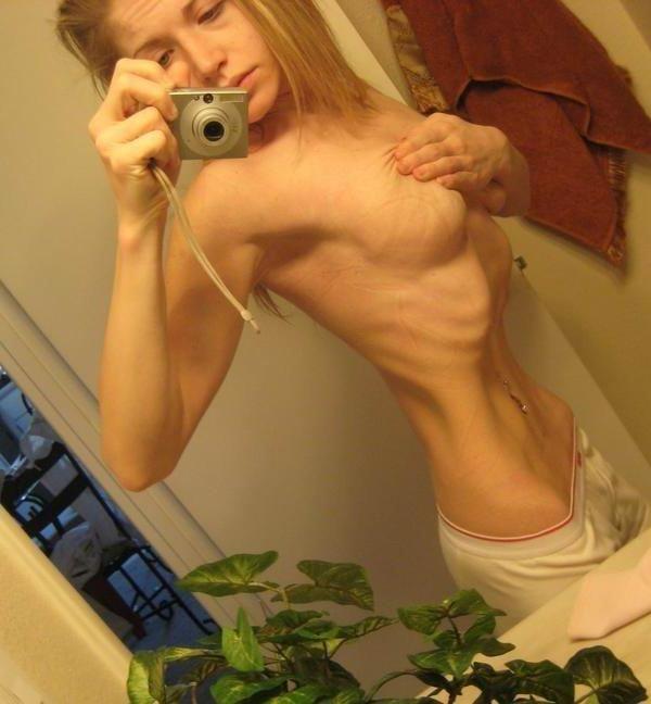 15P Slim and thin anorexic beauties