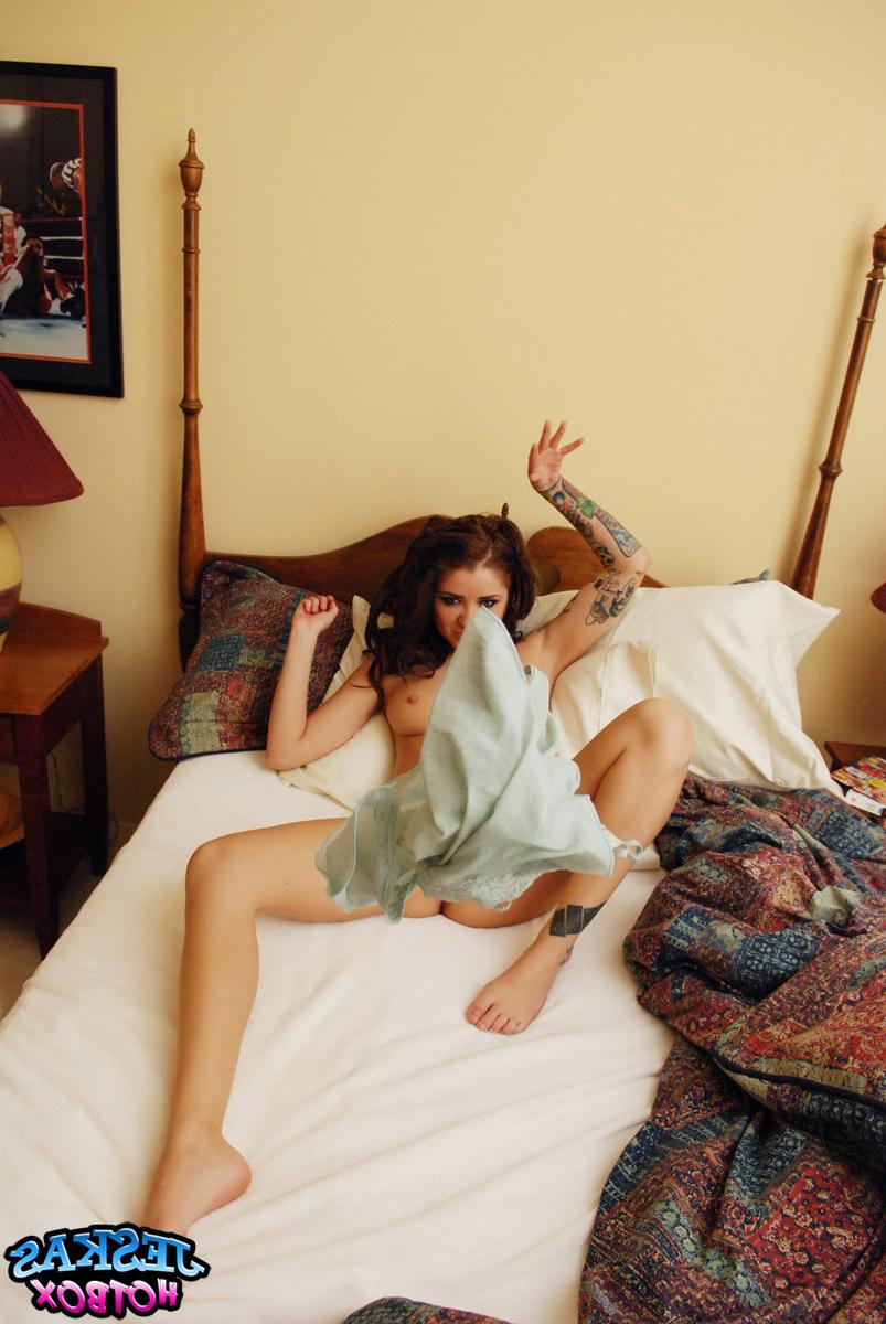 20P Teen with tats sleeping