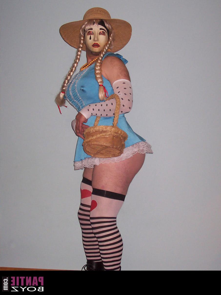 15P lutty pairs of stockings go well with this pantie boyz cock and 