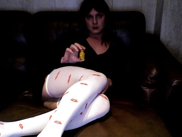 7P Chastity sissy on poppers