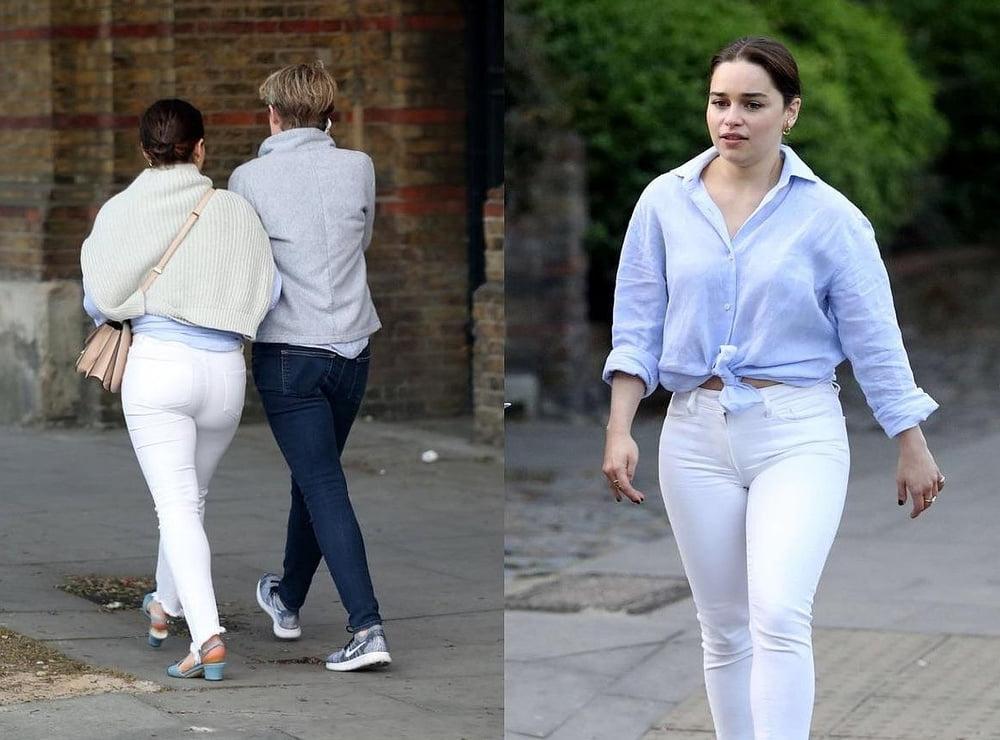 25P Emilia Clarke - from fatty to slim slut