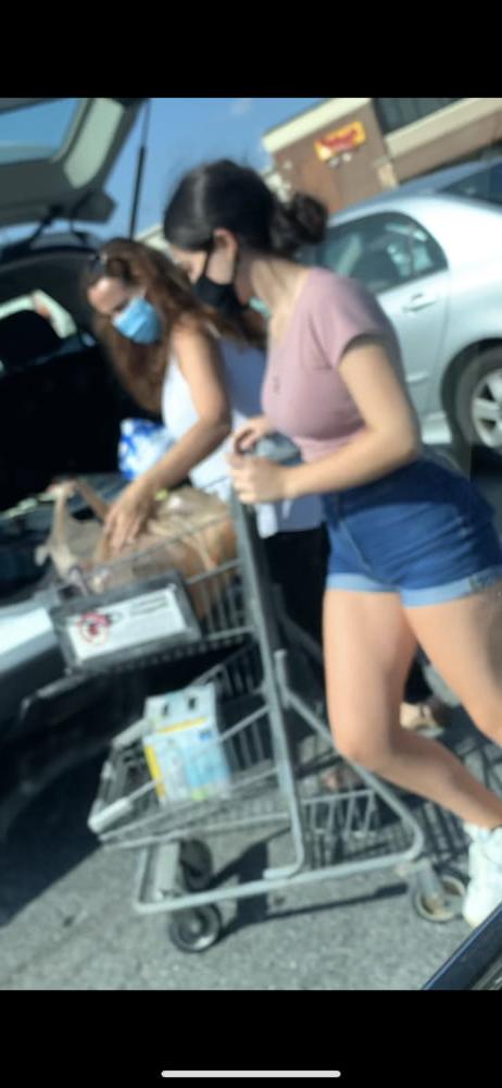 25P Covid Grocery Store huge tits, teen, ass