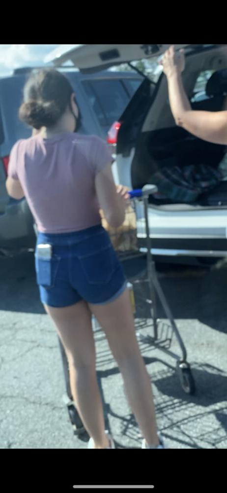 25P Covid Grocery Store huge tits, teen, ass