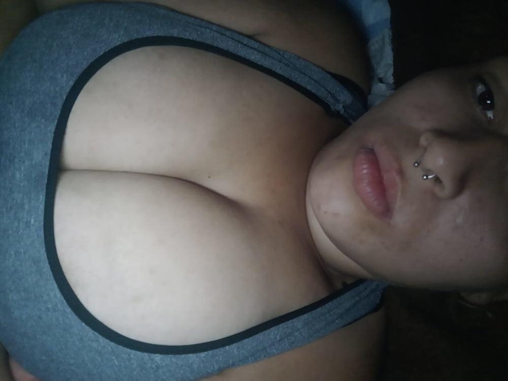 25P Retarded ugly Girl Huge tits